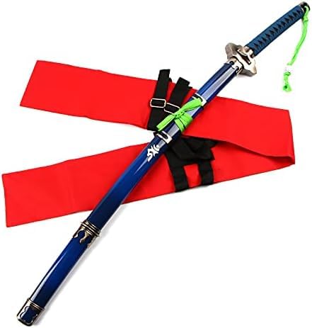 模造刀 剣 置物 オブジェ インテリア 和風 コスプレ 青色 鶴 模様 レトロ 模造刀 剣 置物 オブジェ インテリア 和風 コスプレ 青色 鶴